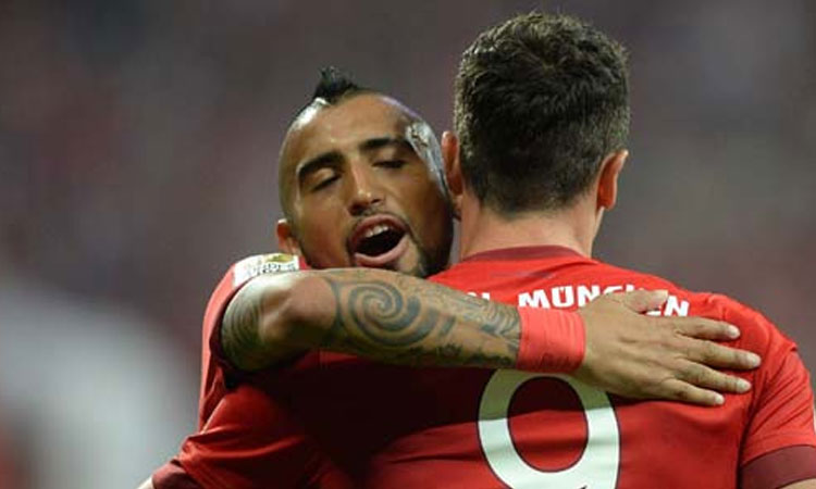 Triunfo heróico del Bayern Münich sobre el nuevo equipo de Edu Vargas